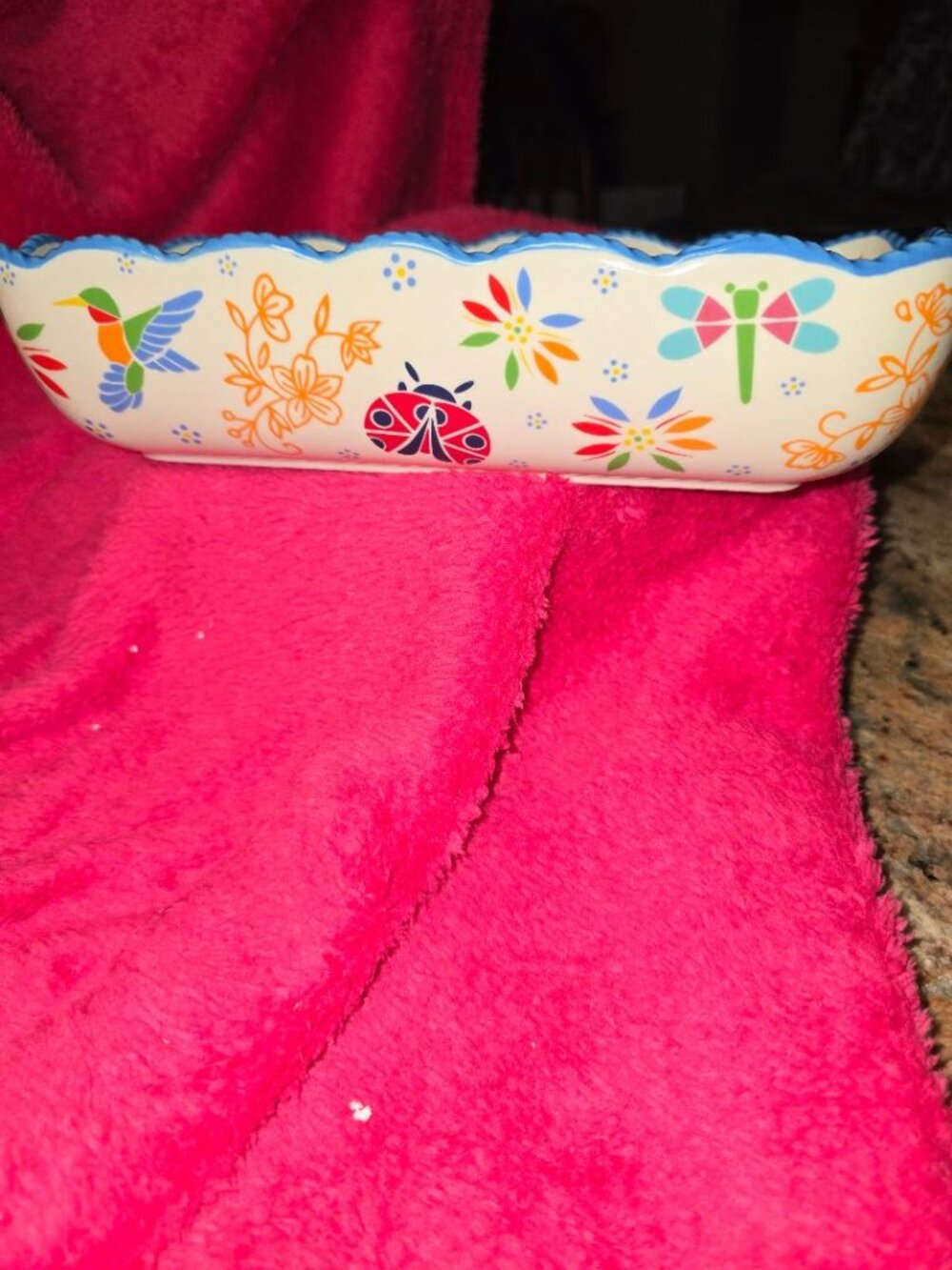 Temp-tations Seasonal Garden Bread Basket NEW